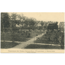 Pensionnat des Dames Bernardines d'Esquermes, à Bonsecours - Jardin botanique.