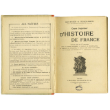 Cours supérieur d'histoire de France.