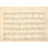 Cahier de chant