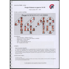 Projet Sciences et guerre 14-18