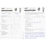 Ensemble de questionnaires distribués par Le Refuge lors d'interventions en milieu scolaire 