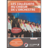 De la guerre à la réconciliation. Les collégiens au chœur de l'orchestre. Foulayronnes 23 mai 2014.