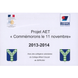 Projet AET. Commémorons le 11 novembre