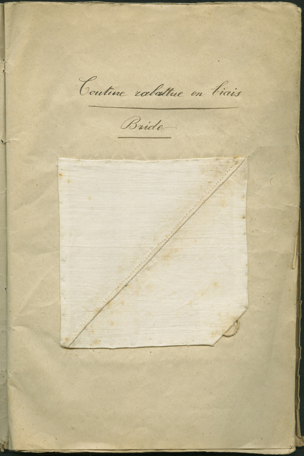 Cahier de couture