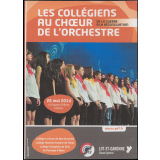 De la guerre à la réconciliation. Les collégiens au chœur de l'orchestre. Nérac 23 mai 2014.