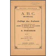 A.B.C. musical ou Solfège des Enfants