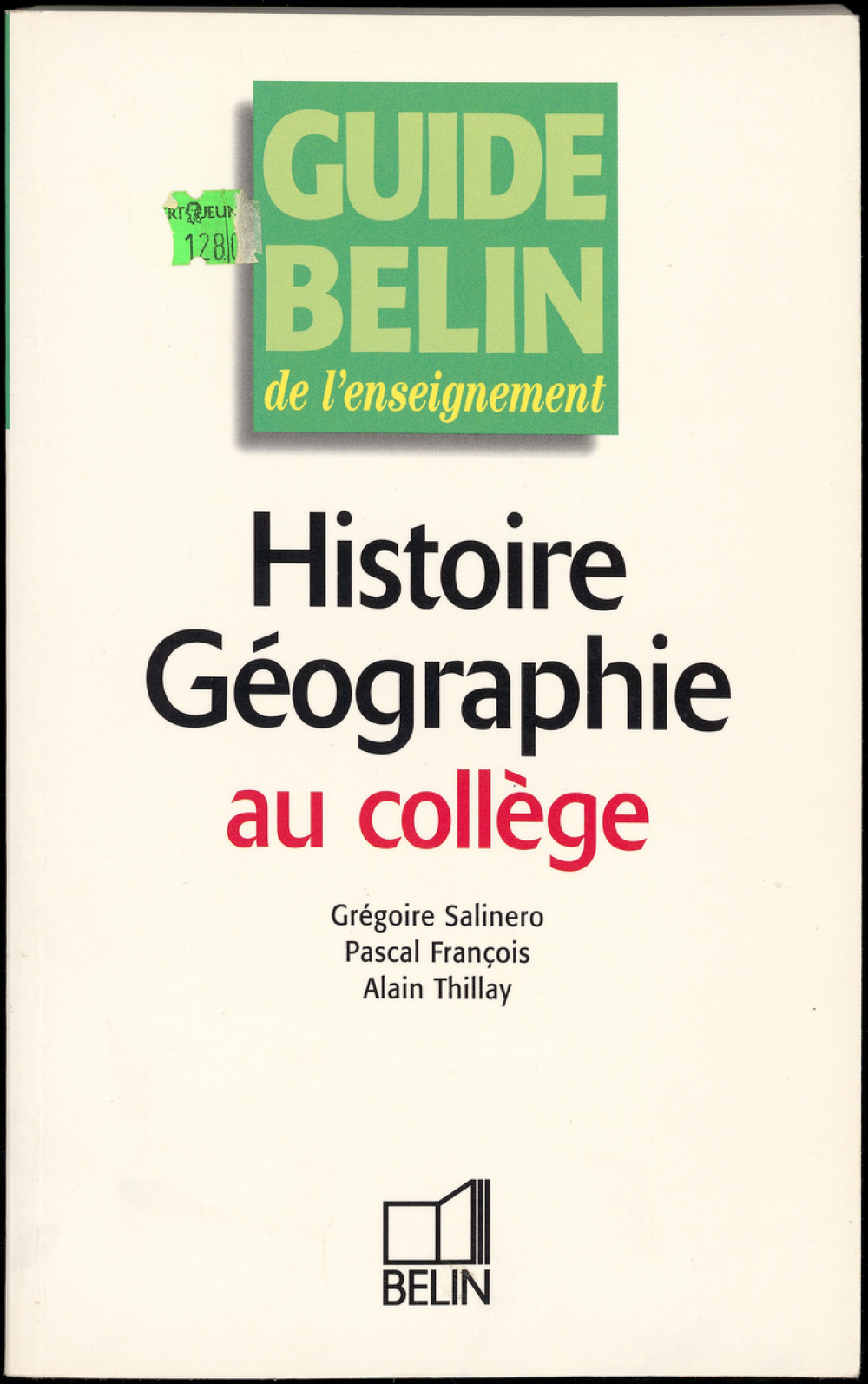 Histoire Géographie au collège