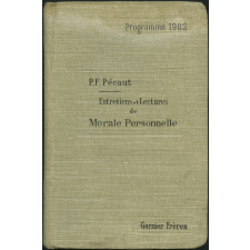 Entretiens et lecture de morale personnelle
