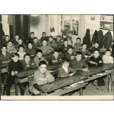 Ecole communale de garçons, Cuers : photographie de classe