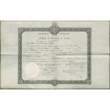 Diplôme de Bachelier ès Lettres