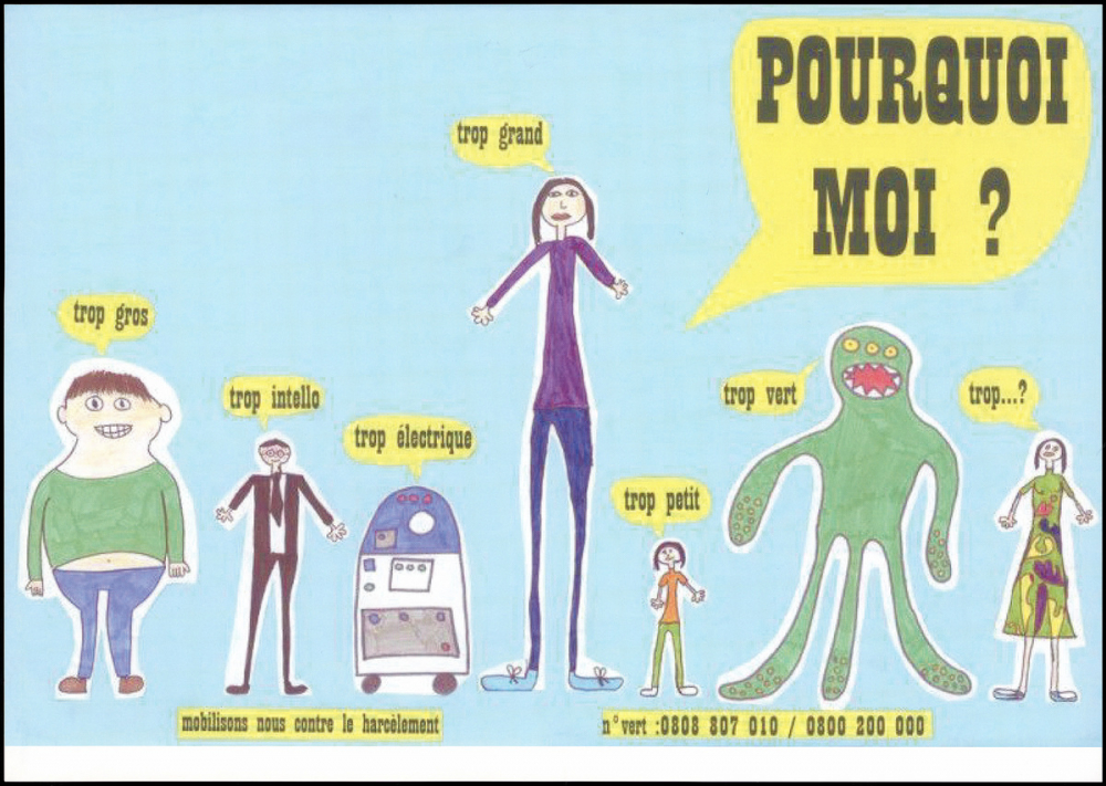 Pourquoi moi ? Trop gros, trop intello, trop électrique, trop grand, trop petit, trop vert, trop ...?