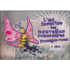 L'été favorise les nouvelles rencontres, protégez-vous [papillon et fourmi]