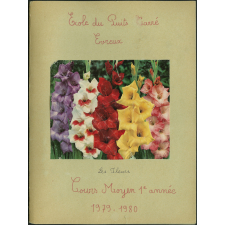 Dossier de leçons de choses. Les fleurs.
