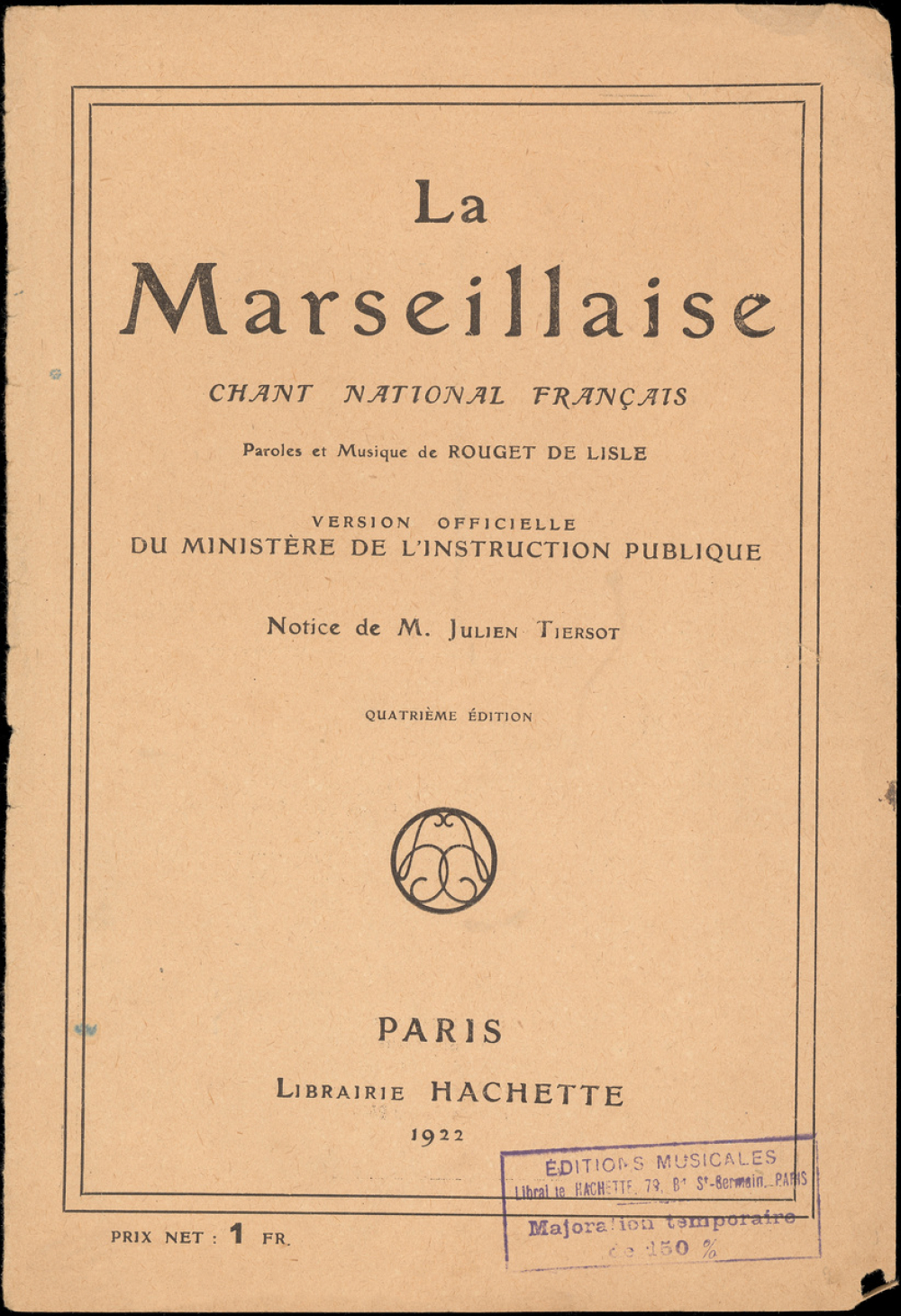 La Marseillaise: chant national français
