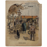 Entrée des abattoirs - Paris.