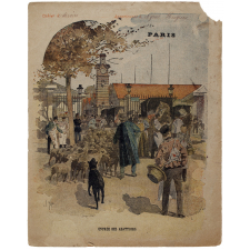 Entrée des abattoirs - Paris.