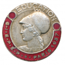 Insigne de la Coopérative d'Impression et d'Édition des Personnels de l'Enseignement Public.