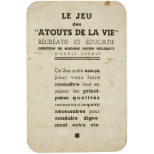 Le jeu des atouts de la vie : récréatif et éducatif