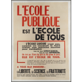L'Ecole publique est l'école de tous.
