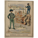 Danemark, Suède et Norwège.
