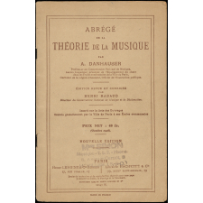 Abrégé de la Théorie de la Musique.