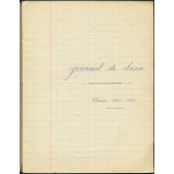 Journal de classe de l'année 1945-46. 