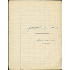 Journal de classe de l'année 1945-46.