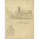 Le collège. Collège Henri IV à Paris.