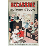 Bécassine maîtresse d'école.