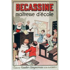 Bécassine maîtresse d'école.