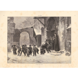 La sortie de l'école.