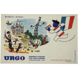 Buvard publicitaire. Urgo. En France.