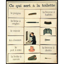 Méthode Decroly. Nouveau matériel éducatif et sensoriel. Boîte n° 2