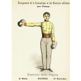 Enseignement de la gymnastique et des exercices militaires.