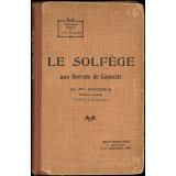 Le solfège aux brevets de capacité.