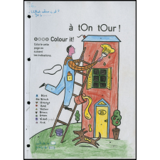 Activités quotidiennes en classe de CM2. 