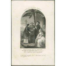 Image religieuse. Cachet de la Sainte Enfance.
