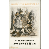 La Tuberculose se propage par les poussières.