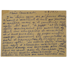 Manuscrit autographe. 