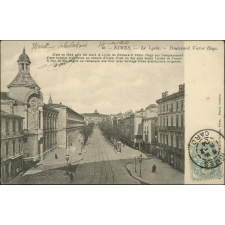 19. Nîmes. Le Lycée. Boulevard Victor Hugo.