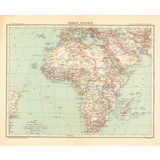 Atlas de Géographie moderne. Carte N° 47. Afrique politique.