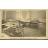 Lycée Alexandre-Ribot. Saint-Omer. Manipulations de chimie.