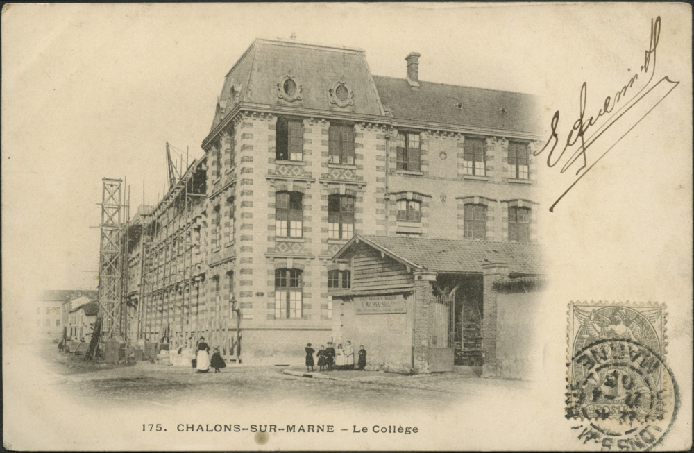 175. Chalons-sur-Marne - Le Collège.