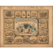 Paris sous la Commune. 1871.