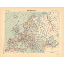 Atlas de Géographie moderne. Carte N° 8. Europe politique.