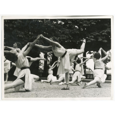 Leçon de danse.