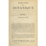 Dissections et manipulations de botanique.