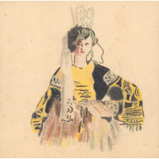 Programme de la Fête d'adieu 1932. A nos chères compagnes de 3e année. Ecole Normale des filles d'Angers.