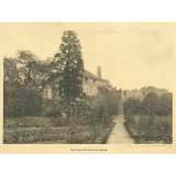Externat Sainte-Agnès. Angers. 1926-1927. Vue générale prise du Jardin.