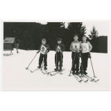 Jeunes skieurs (Suisse). 
